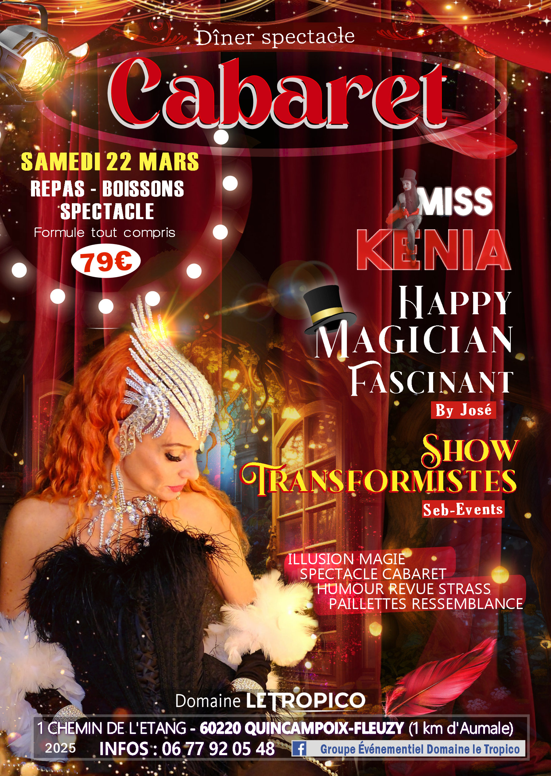 DÎNER SPECTACLE CABARET