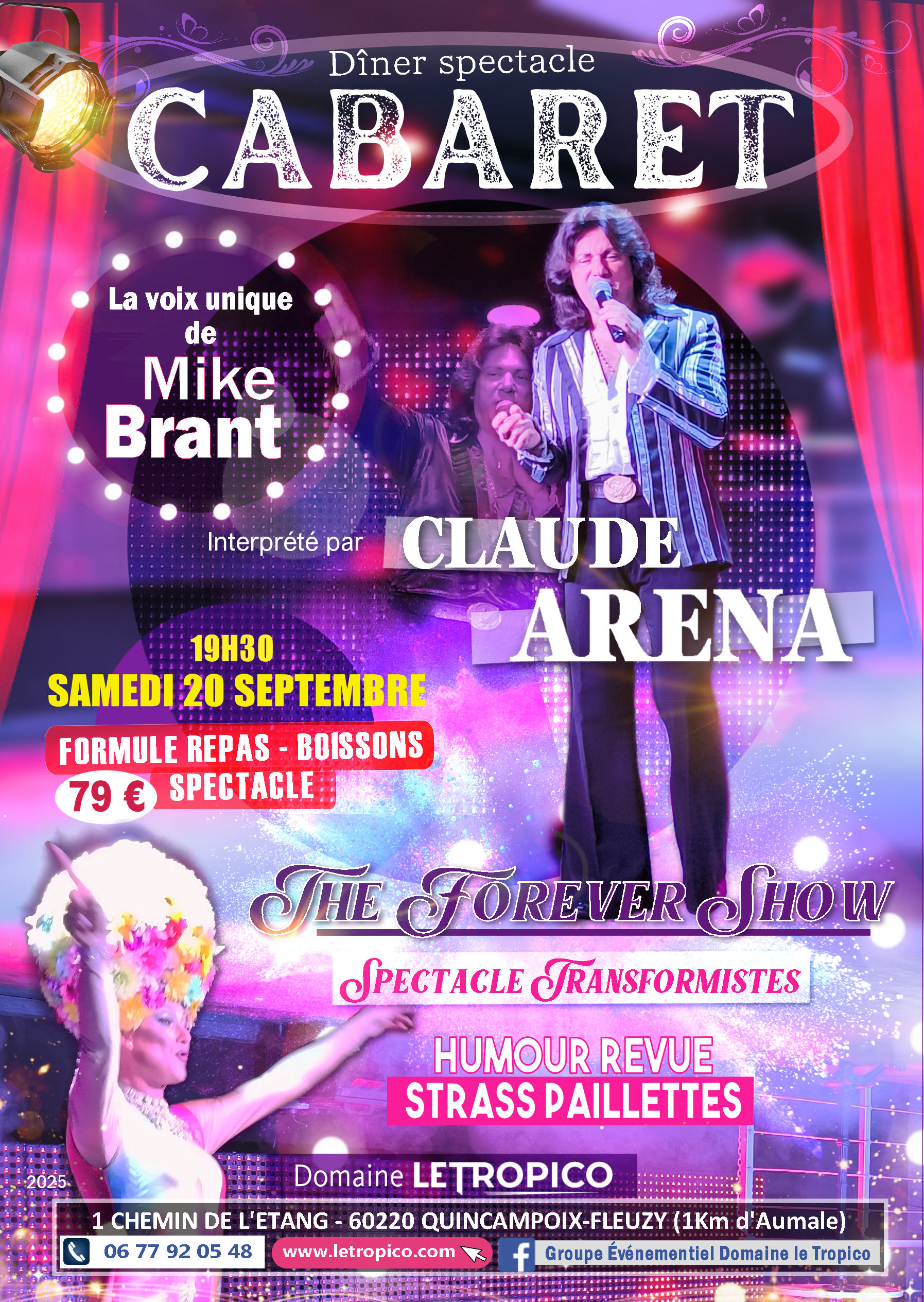 DÎNER SPECTACLE CABARET