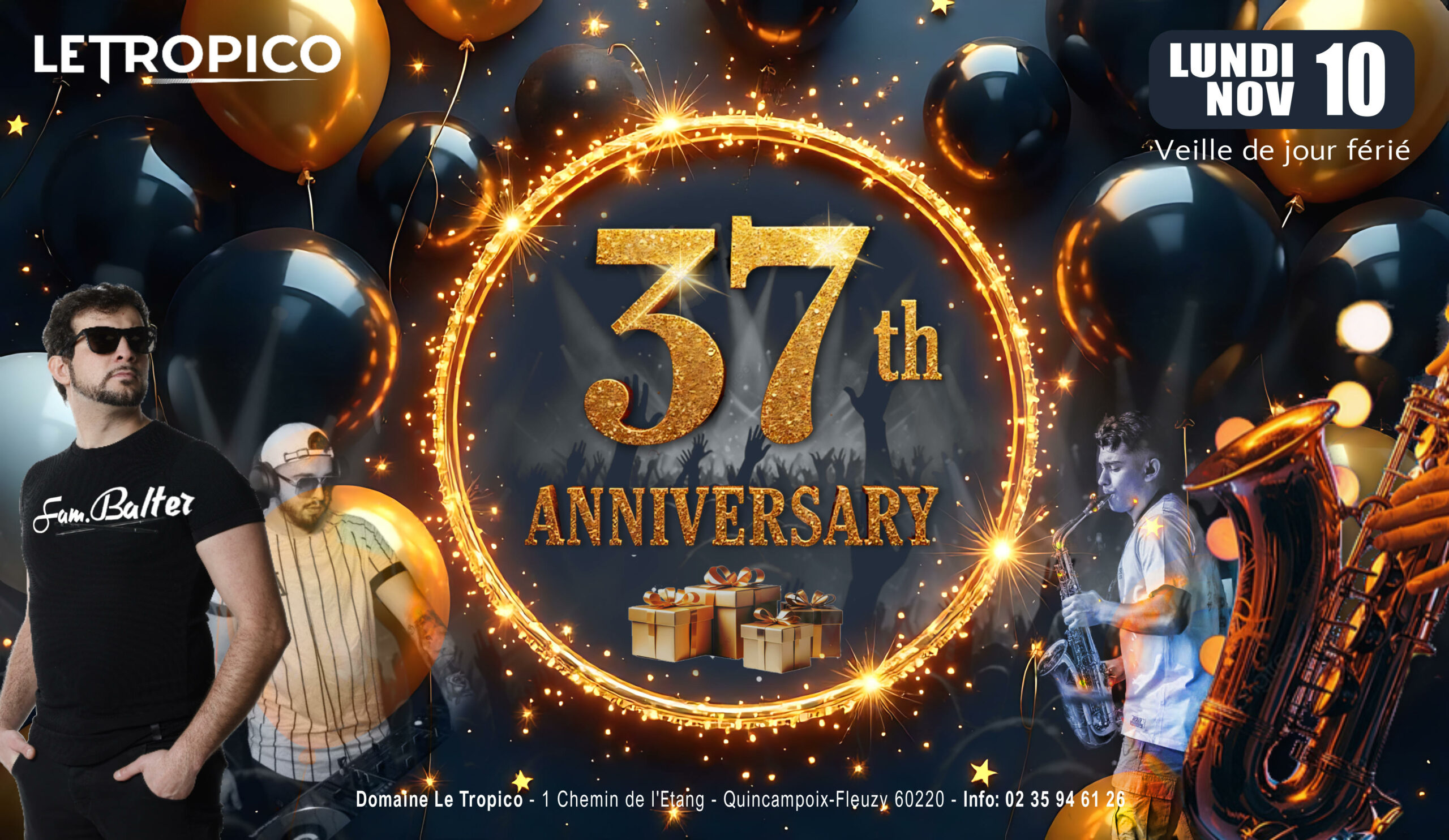 ❤️ 37e ANNIVERSAIRE DU TROPICO ❤️