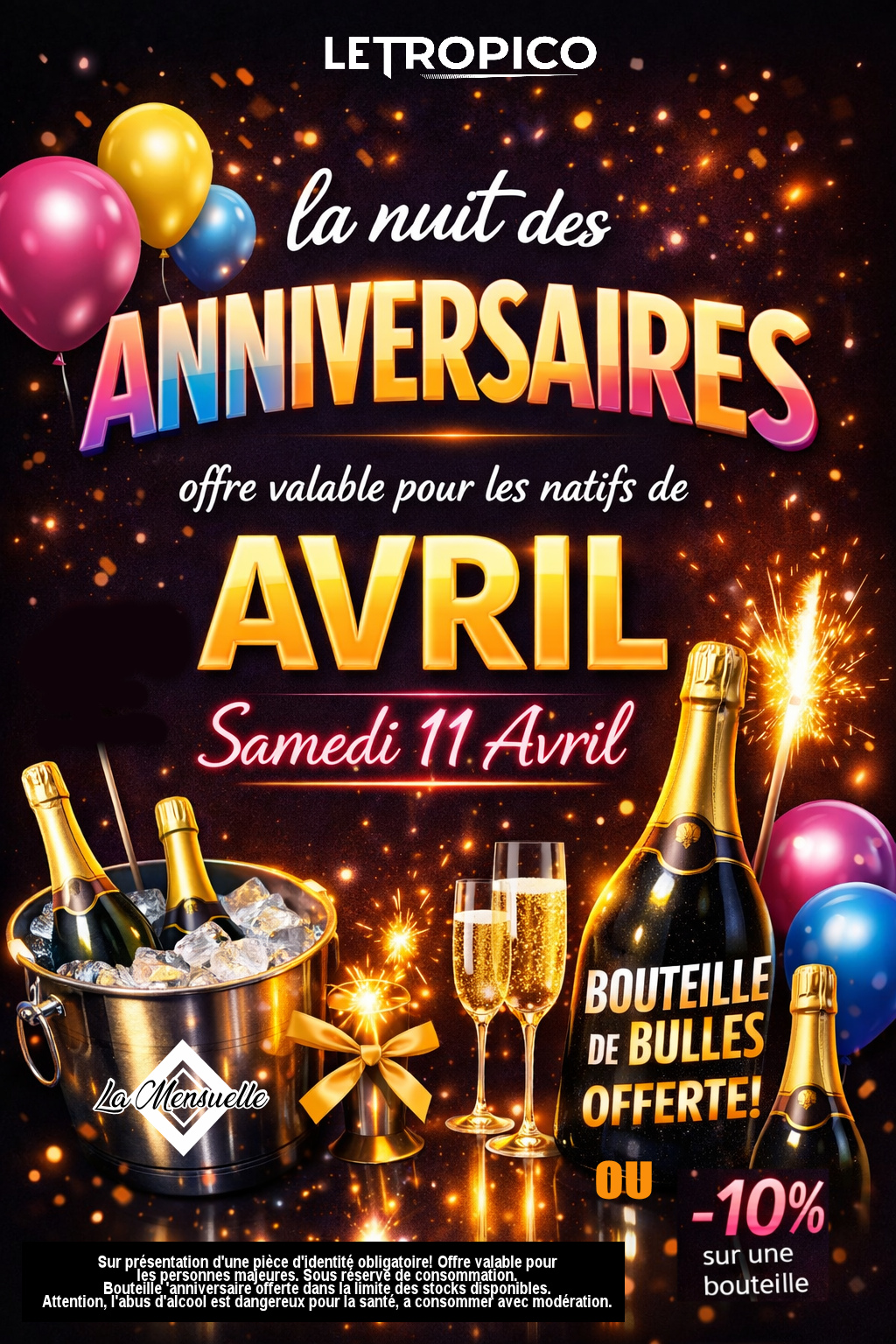 LA NUIT DES ANNIVERSAIRES !!!