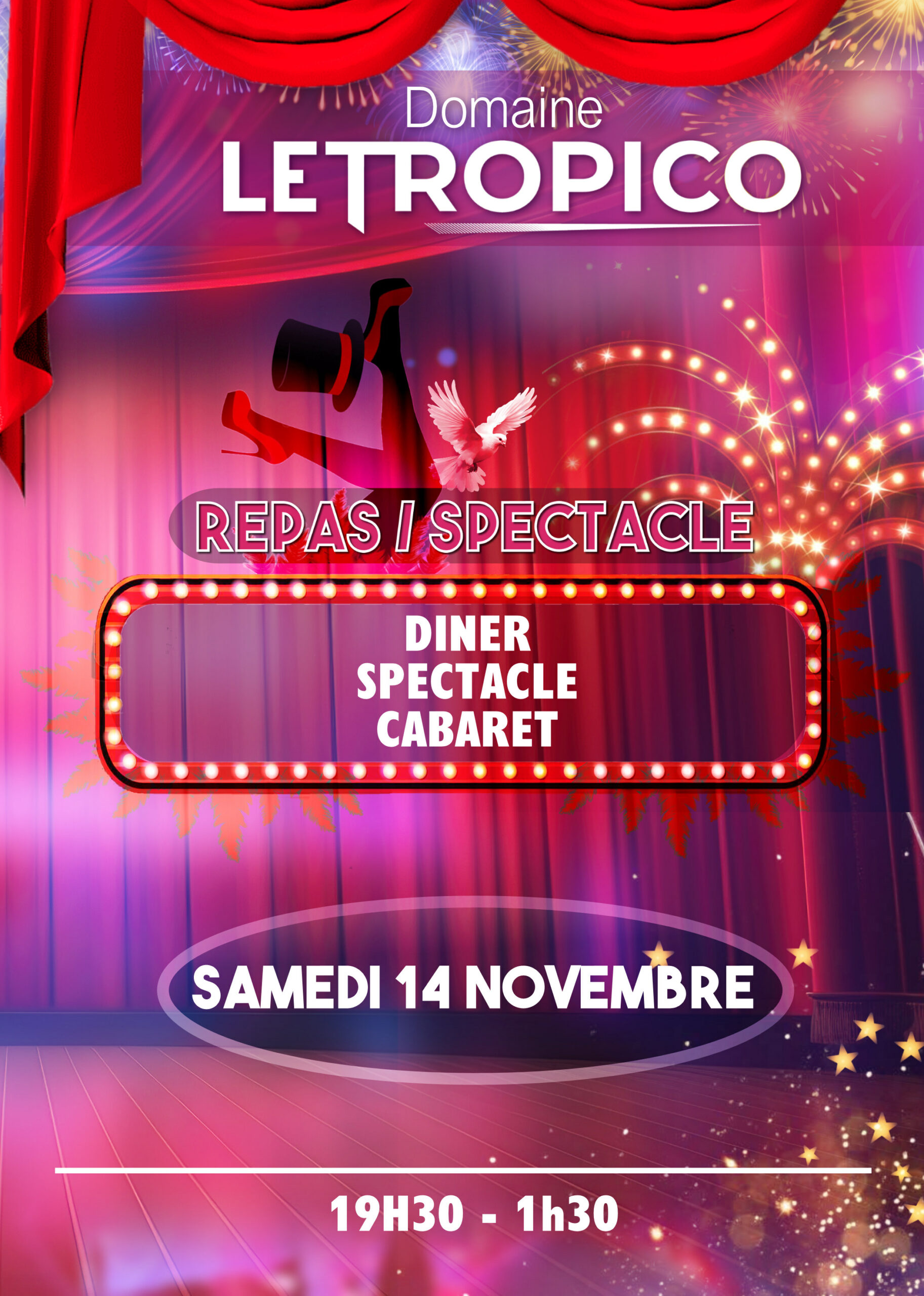 DÎNER SPECTACLE CABARET